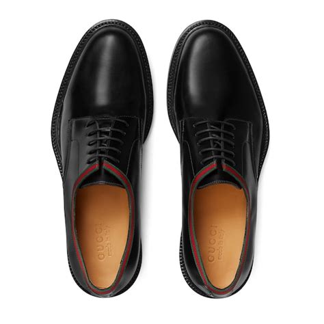 gucci shoe laces black price|gucci men's formal shoes.